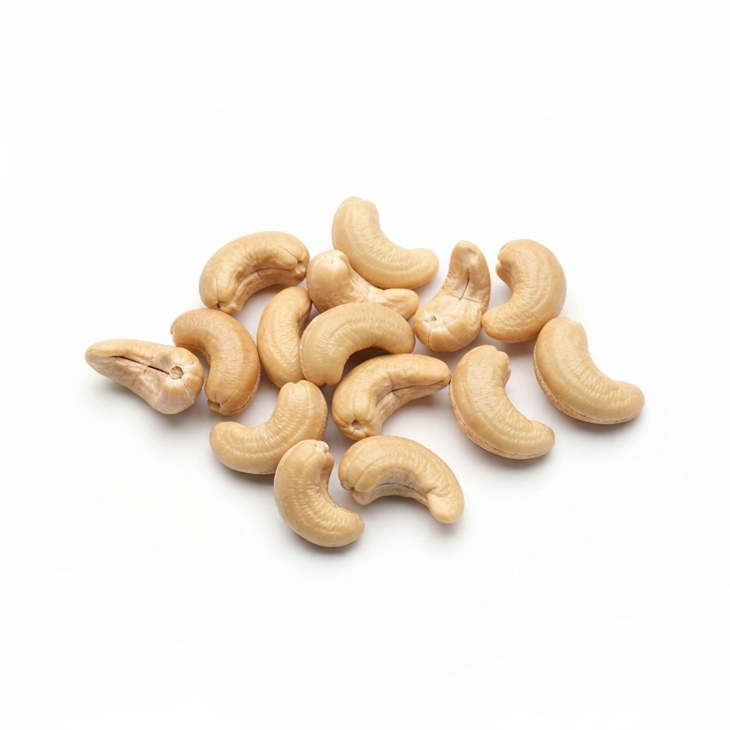 Raw cashew nuts high in copper and magnesium